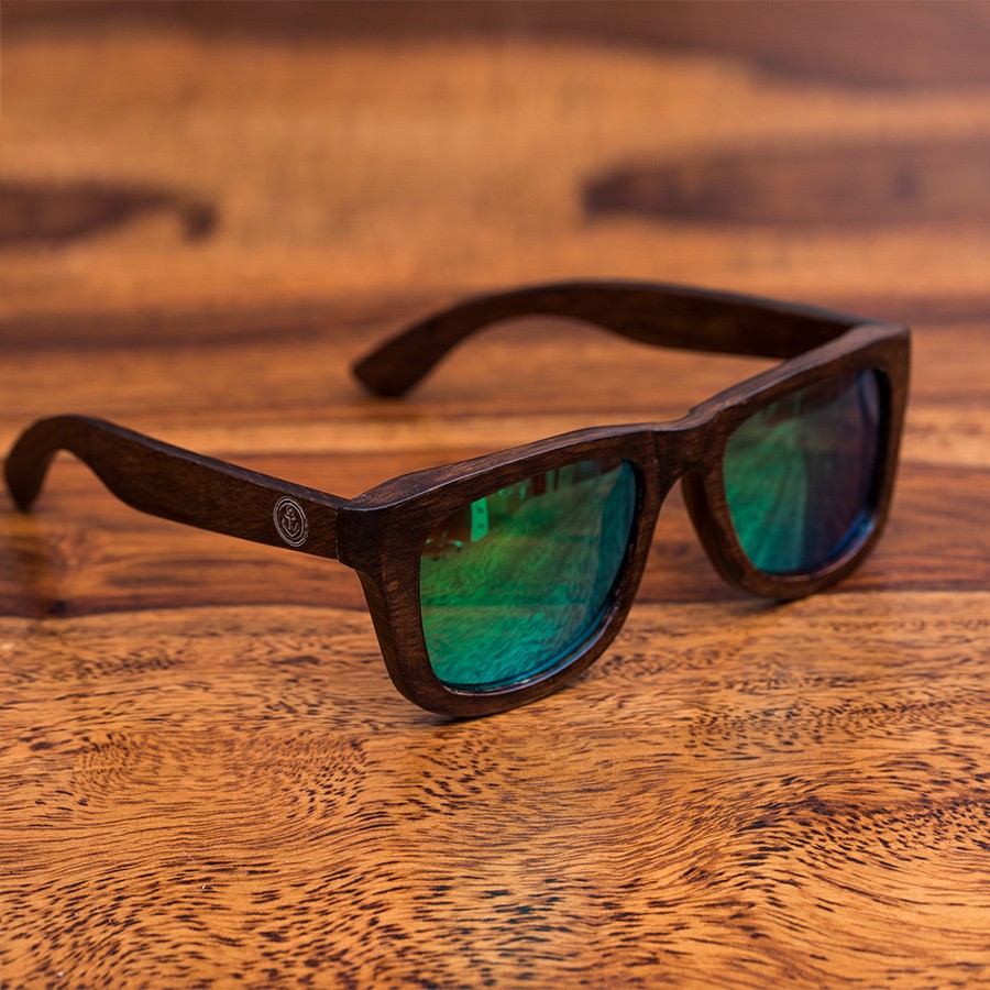 Styler Green Lifestyle Sonnenbrille aus Holz von Davy Jones