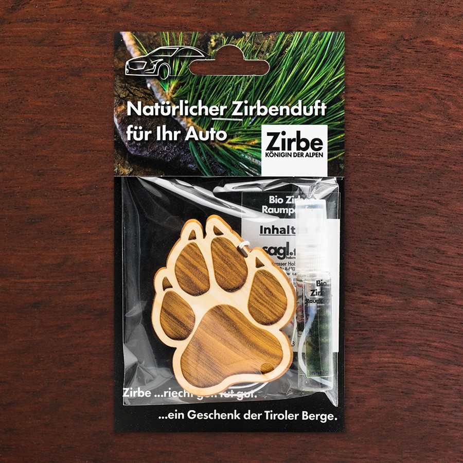 Pfote Lifestyle - natürlicher Zirben Autoduft