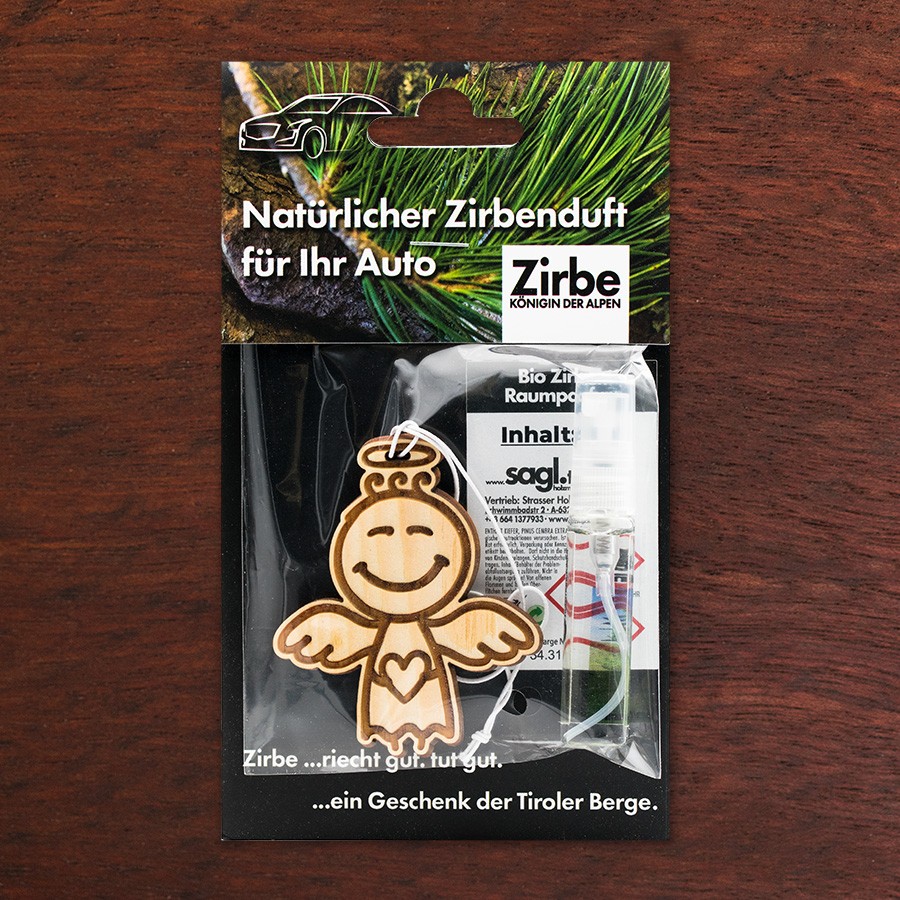 Schutzengelchen Lifestyle - natürlicher Zirben Autoduft