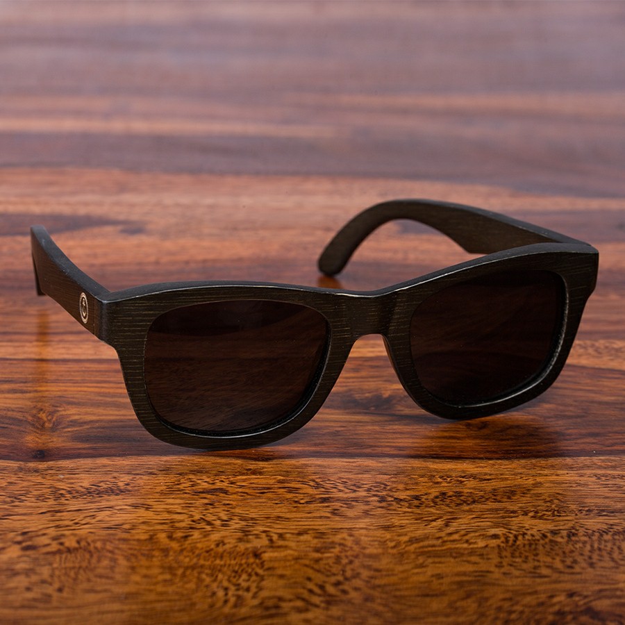 No.2 Black Bamboo Lifestyle Sonnenbrille aus Holz von Davy Jones