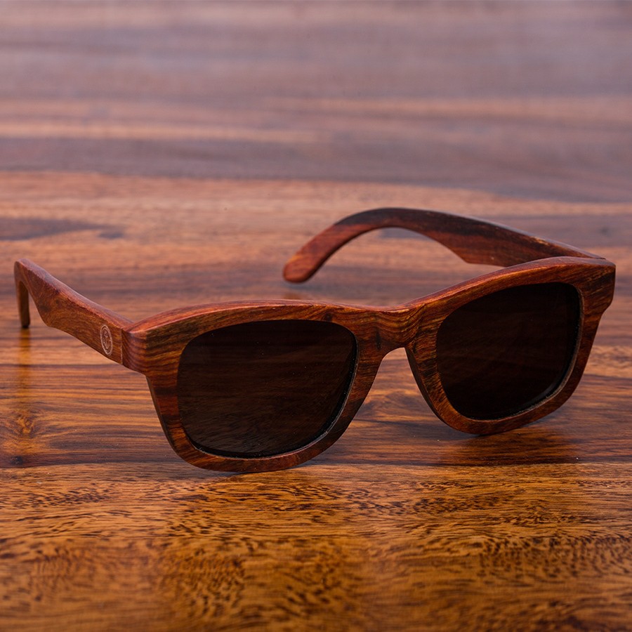 No.3 Red River Lifestyle Sonnenbrille aus Holz von Davy Jones