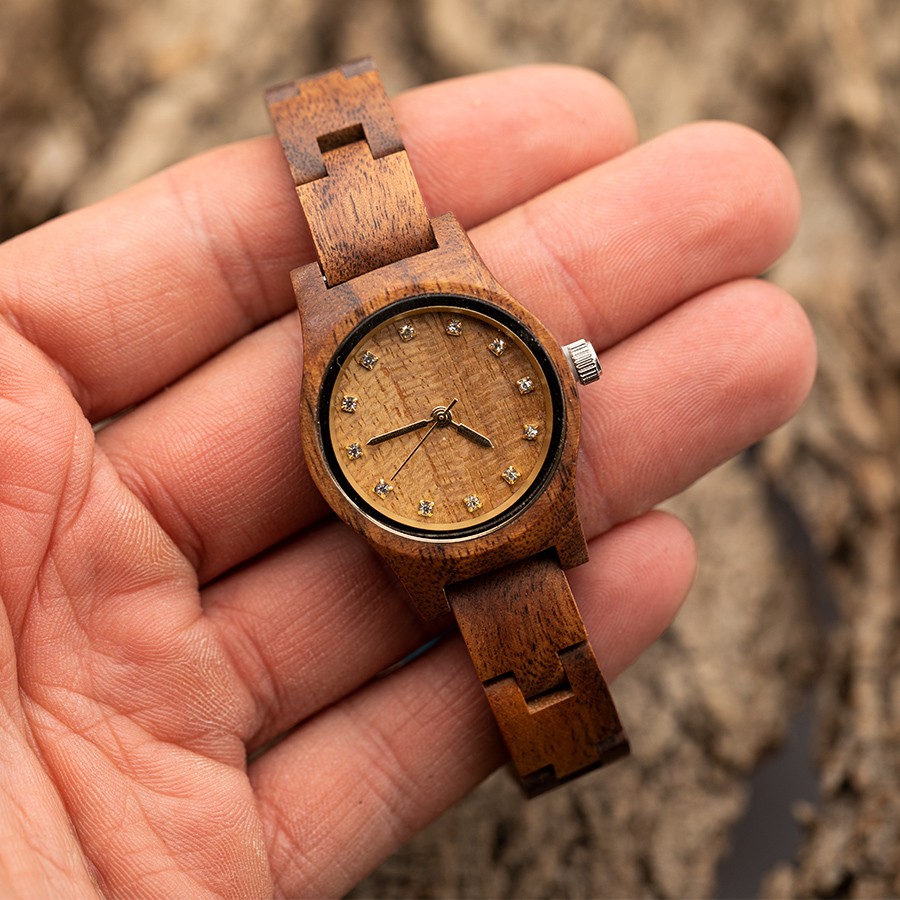 Armbanduhr Akazie 5690 Lifestyle Holzschmuck aus Naturholz