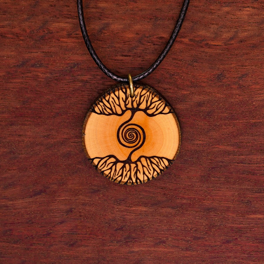 Holzschmuck NatureCraft Holzketten Holzohrringe