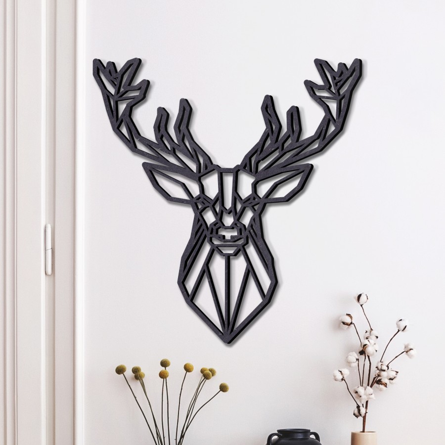 Hirsch 2 Lifestyle Holzschmuck aus Naturholz
