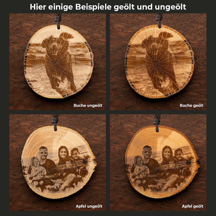 Holz Schmuck von NatureCraft Holz Halsketten Holz Ohrringe Naturschmuck Handcrafted